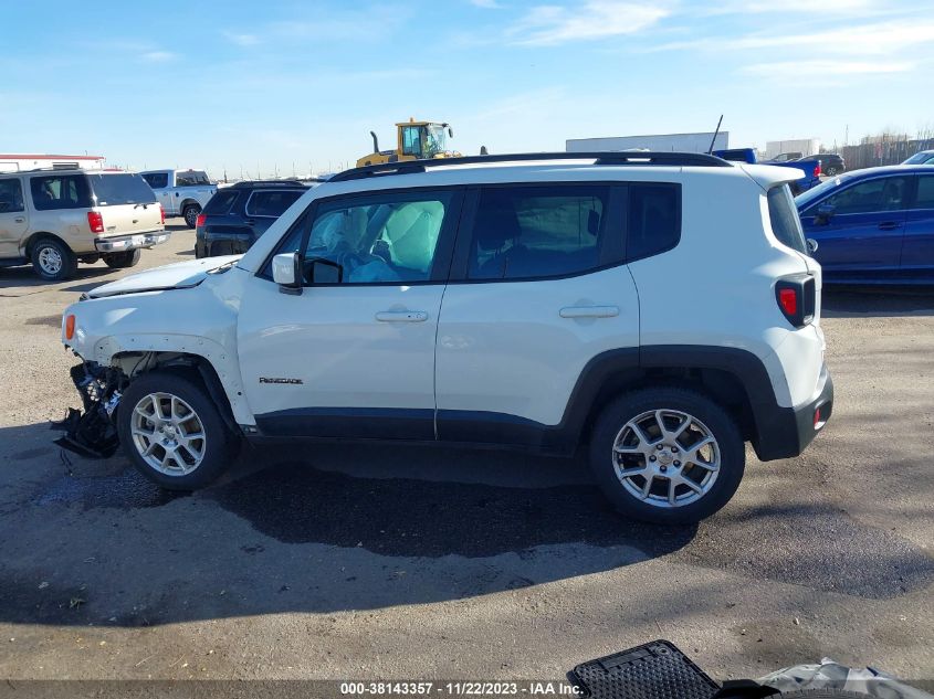 2019 JEEP RENEGADE LATITUDE - ZACNJBBB1KPK48247