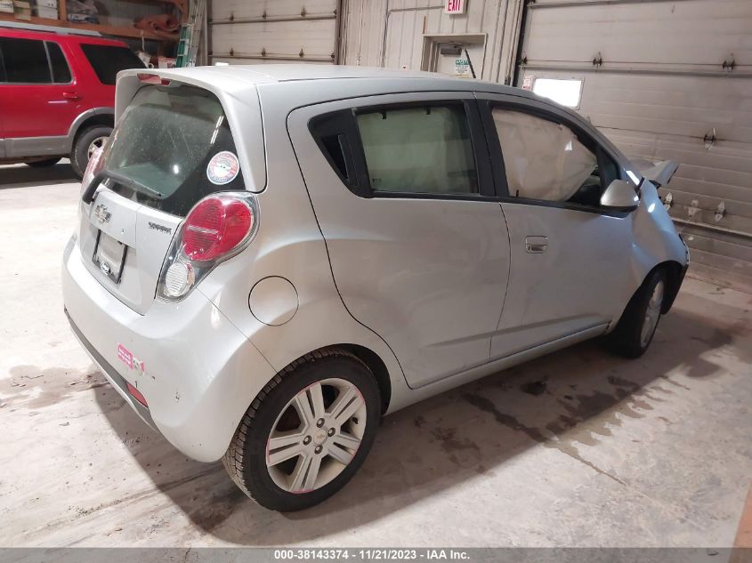 2014 CHEVROLET SPARK LS AUTO - KL8CB6S94EC439836