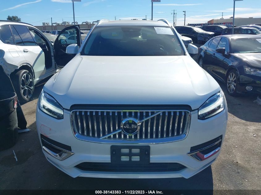 2022 VOLVO XC90 RECHARGE PLUG-IN HYBRID T8 INSCRIPTION EXPRESSION 7 PASSENGER - YV4BR0CK3N1783115
