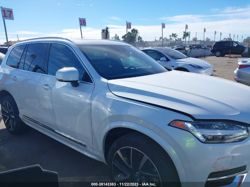 2022 VOLVO XC90 RECHARGE PLUG-IN HYBRID T8 INSCRIPTION EXPRESSION 7 PASSENGER - YV4BR0CK3N1783115
