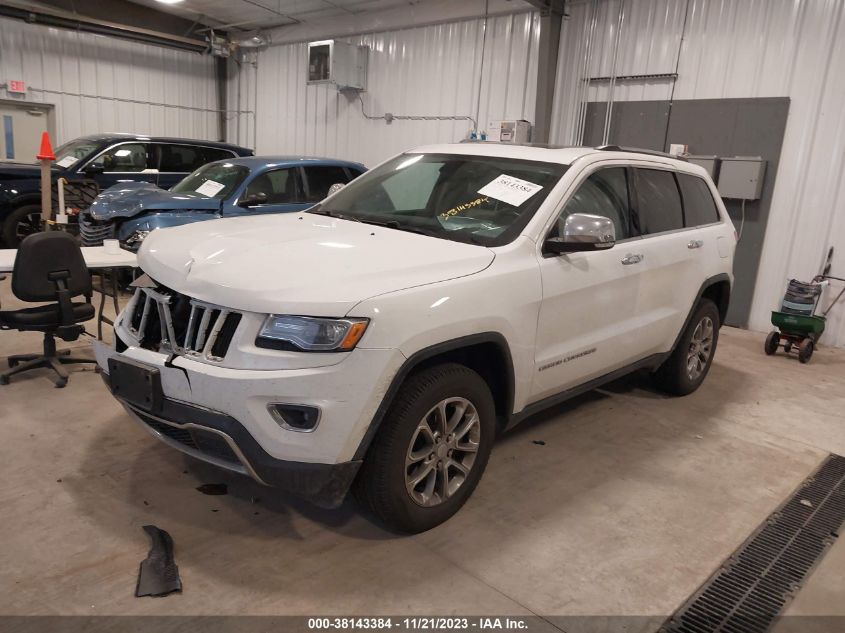 2014 JEEP GRAND CHEROKEE LIMITED - 1C4RJFBG4EC425776