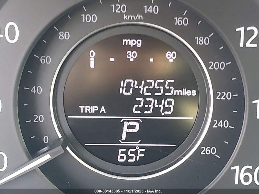 2014 HONDA ACCORD EX-L - 1HGCR2F84EA053427