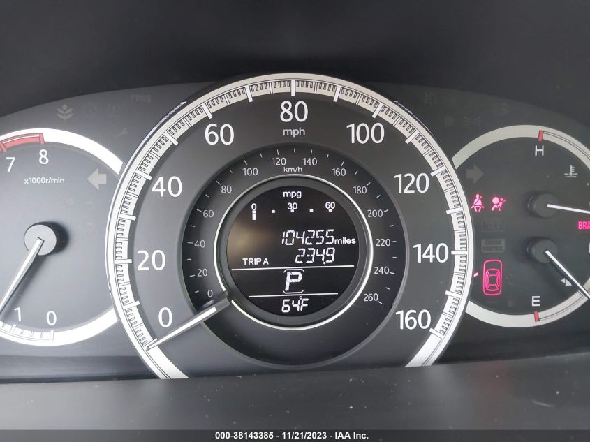 2014 HONDA ACCORD EX-L - 1HGCR2F84EA053427