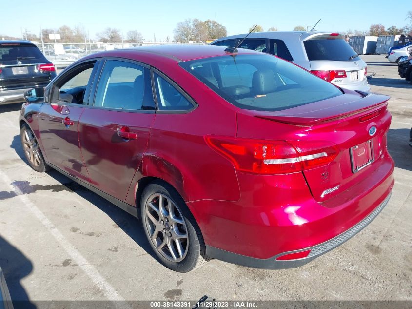 2015 FORD FOCUS SE - 1FADP3F2XFL320012