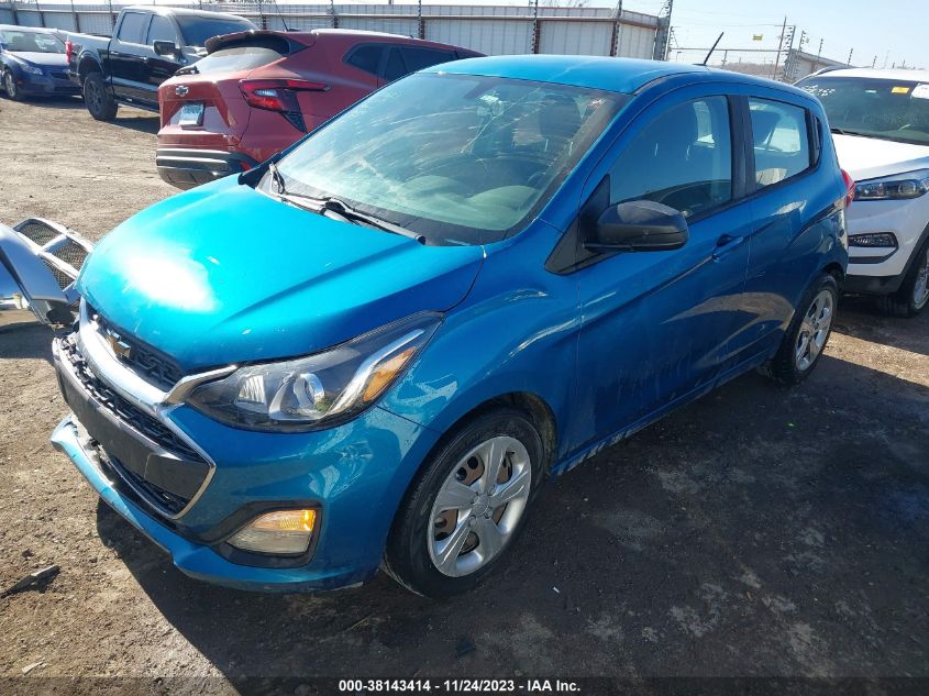 2020 CHEVROLET SPARK FWD LS AUTOMATIC - KL8CB6SA5LC424530