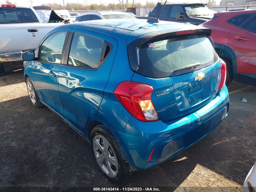 2020 CHEVROLET SPARK FWD LS AUTOMATIC - KL8CB6SA5LC424530