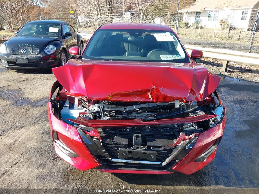 2022 NISSAN SENTRA SV XTRONIC CVT - 3N1AB8CV9NY297239
