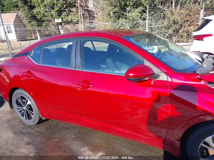 2022 NISSAN SENTRA SV XTRONIC CVT - 3N1AB8CV9NY297239