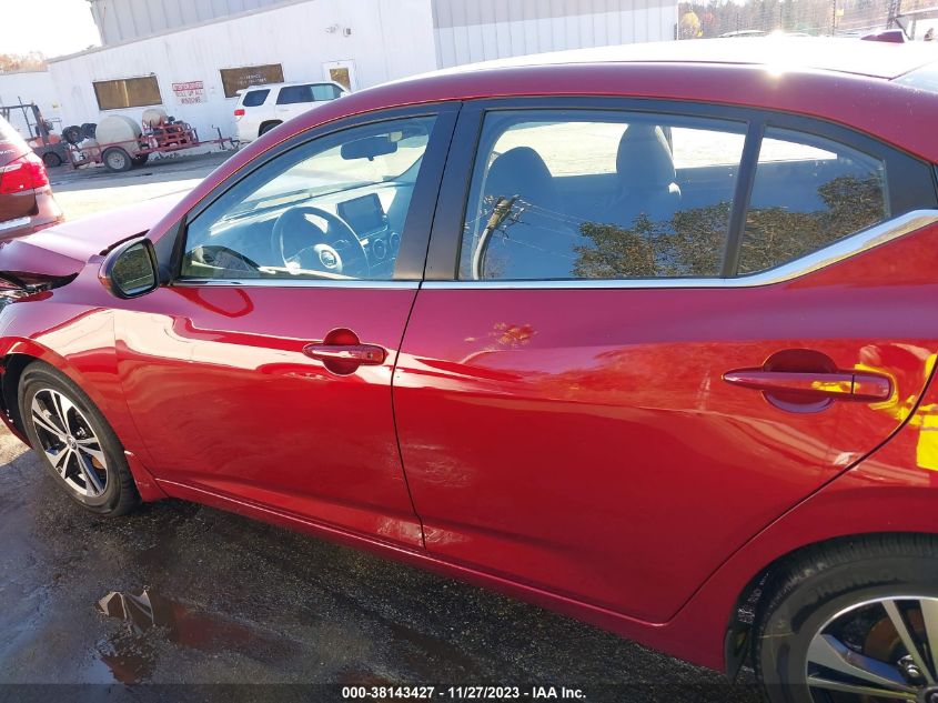 2022 NISSAN SENTRA SV XTRONIC CVT - 3N1AB8CV9NY297239