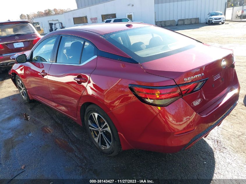 2022 NISSAN SENTRA SV XTRONIC CVT - 3N1AB8CV9NY297239