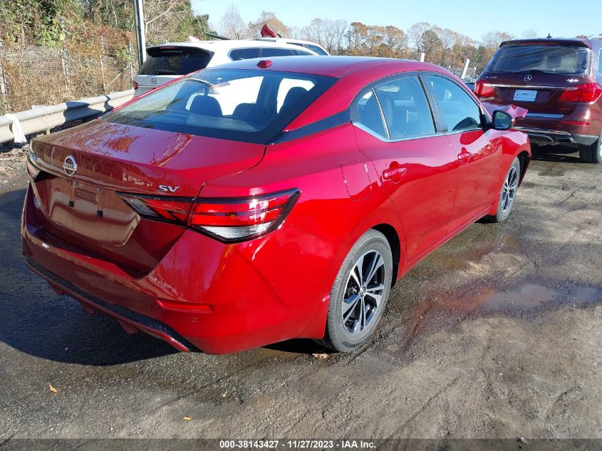 2022 NISSAN SENTRA SV XTRONIC CVT - 3N1AB8CV9NY297239