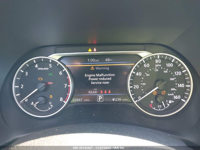 2022 NISSAN SENTRA SV XTRONIC CVT - 3N1AB8CV9NY297239