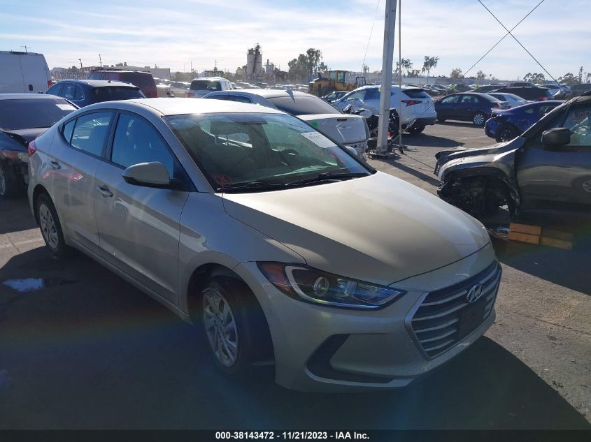 2018 HYUNDAI ELANTRA SE - 5NPD74LF3JH400241