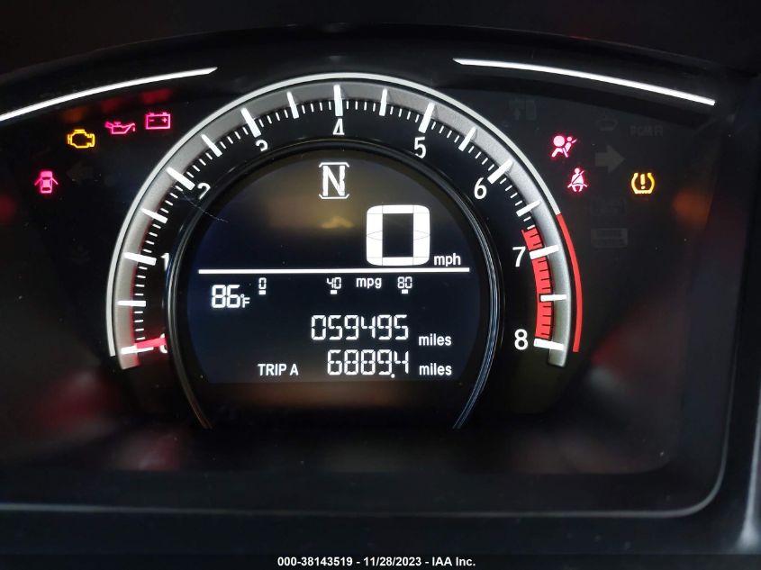 VIN 2HGFC2F55JH607350 2018 HONDA CIVIC LX