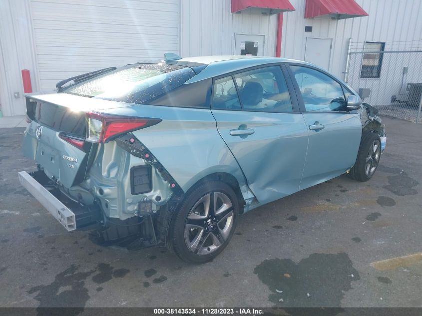 2020 TOYOTA PRIUS XLE - JTDKARFU2L3104447
