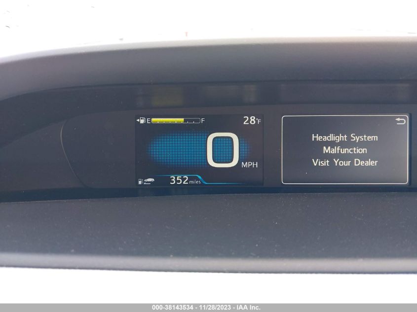 2020 TOYOTA PRIUS XLE - JTDKARFU2L3104447