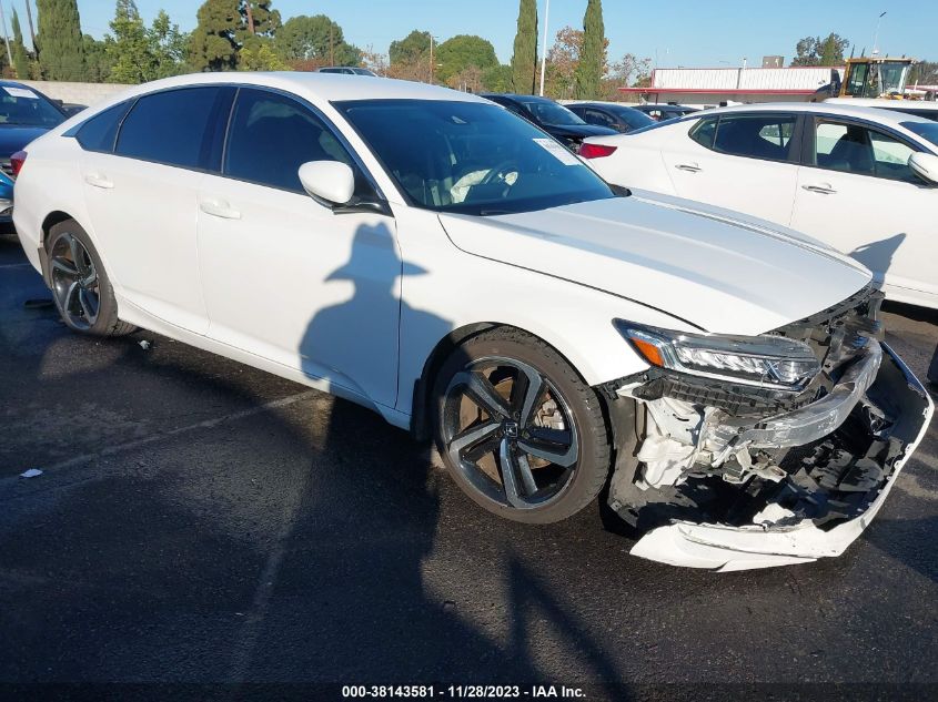 1HGCV1F30JA252642 HONDA ACCORD SEDAN SPORT 1.5T 2018