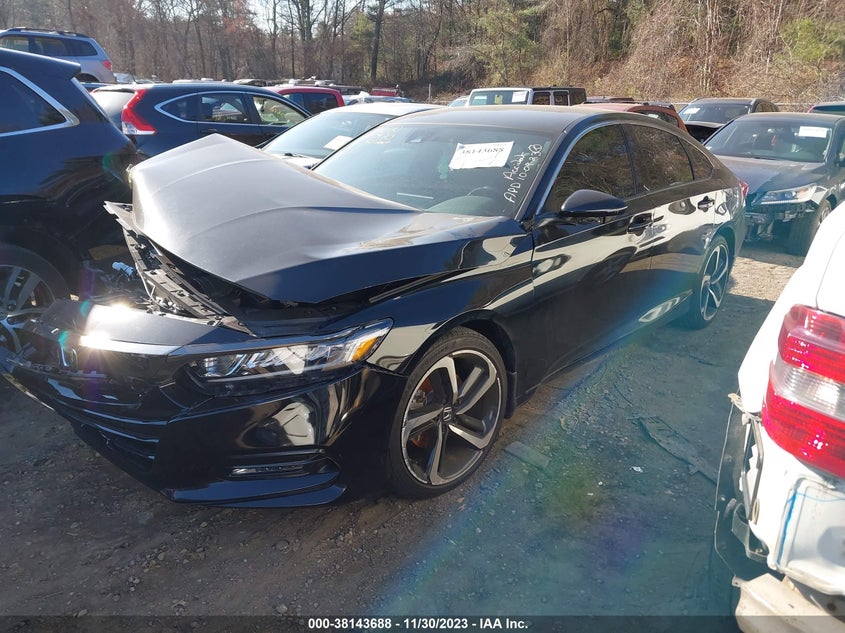 VIN 1HGCV1F38LA108405 2020 HONDA ACCORD SPORT