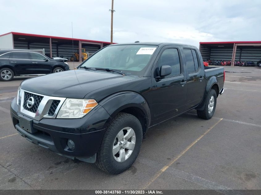 2013 NISSAN FRONTIER SV - 1N6AD0ER3DN728675