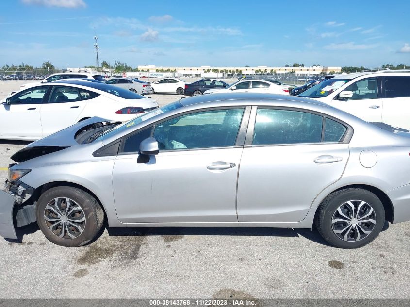 2013 HONDA CIVIC LX - 19XFB2F55DE015271