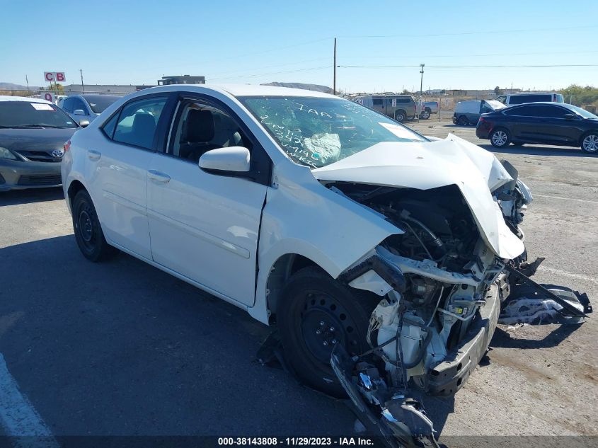 2016 TOYOTA COROLLA L/LE/S/S PLUS/LE PLUS - 2T1BURHE1GC609146