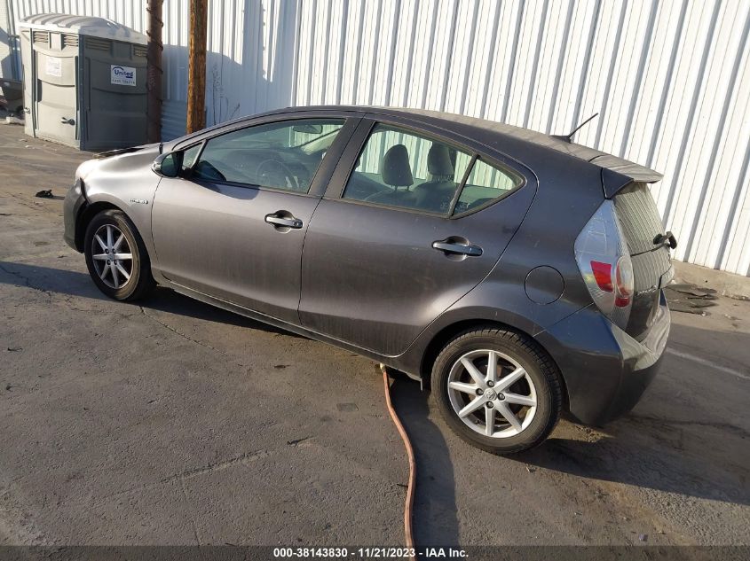 2014 TOYOTA PRIUS C FOUR - JTDKDTB33E1072544