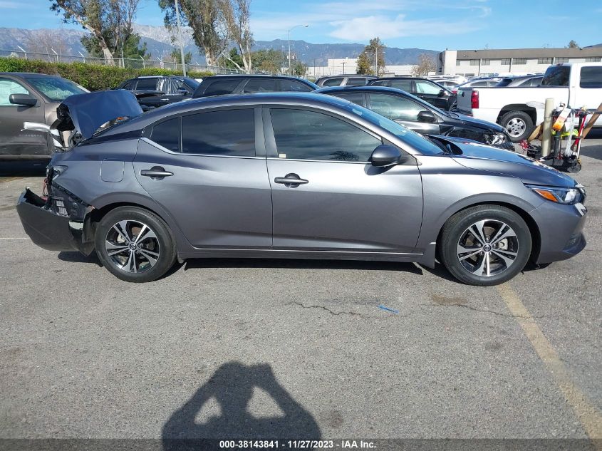 2022 NISSAN SENTRA SV XTRONIC CVT - 3N1AB8CV3NY210239