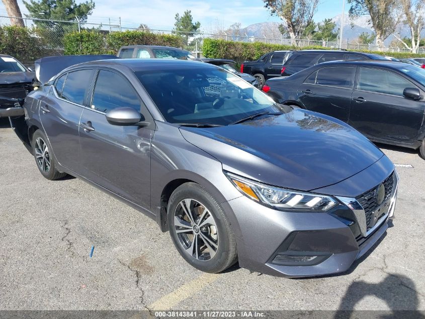 2022 NISSAN SENTRA SV XTRONIC CVT - 3N1AB8CV3NY210239