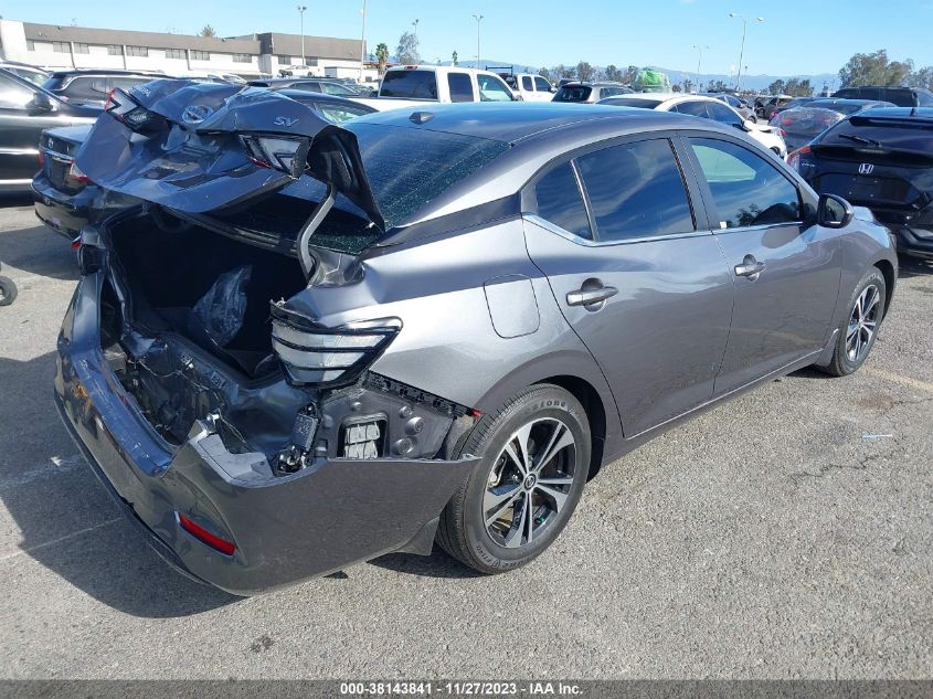 2022 NISSAN SENTRA SV XTRONIC CVT - 3N1AB8CV3NY210239