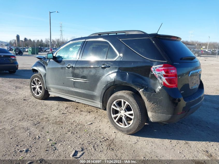 2016 CHEVROLET EQUINOX LT - 2GNFLFEK4G6218515