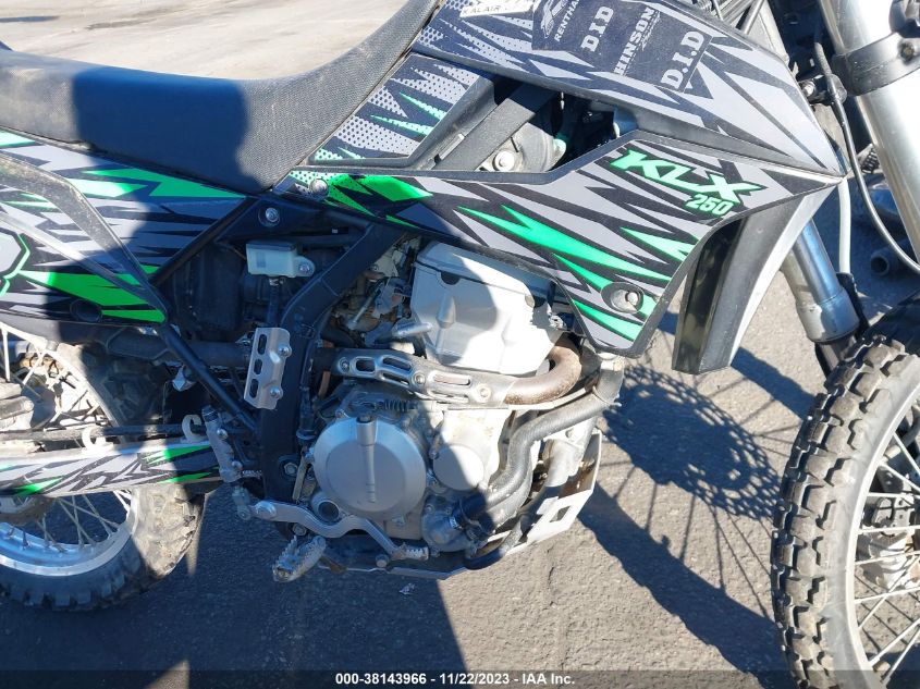 2010 KAWASAKI KLX250 T JKALXMT17ADA08737