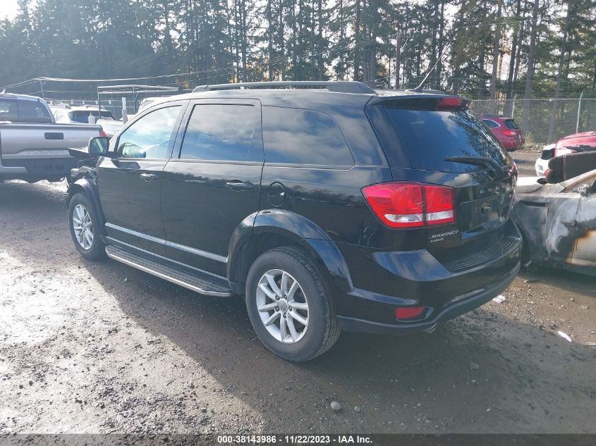 2015 DODGE JOURNEY SXT - 3C4PDDBG5FT633092