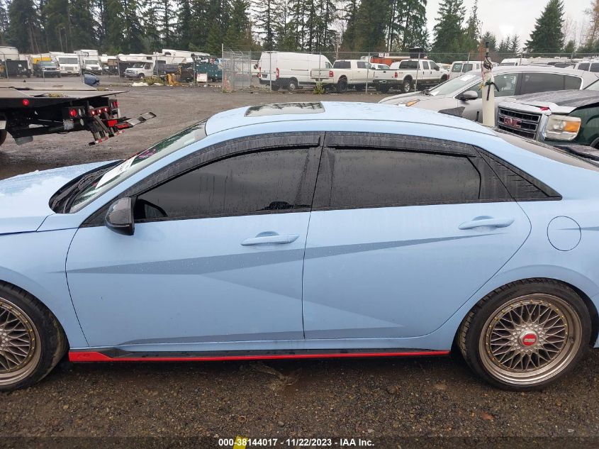 2023 HYUNDAI ELANTRA N - KMHLW4AK4P4011066