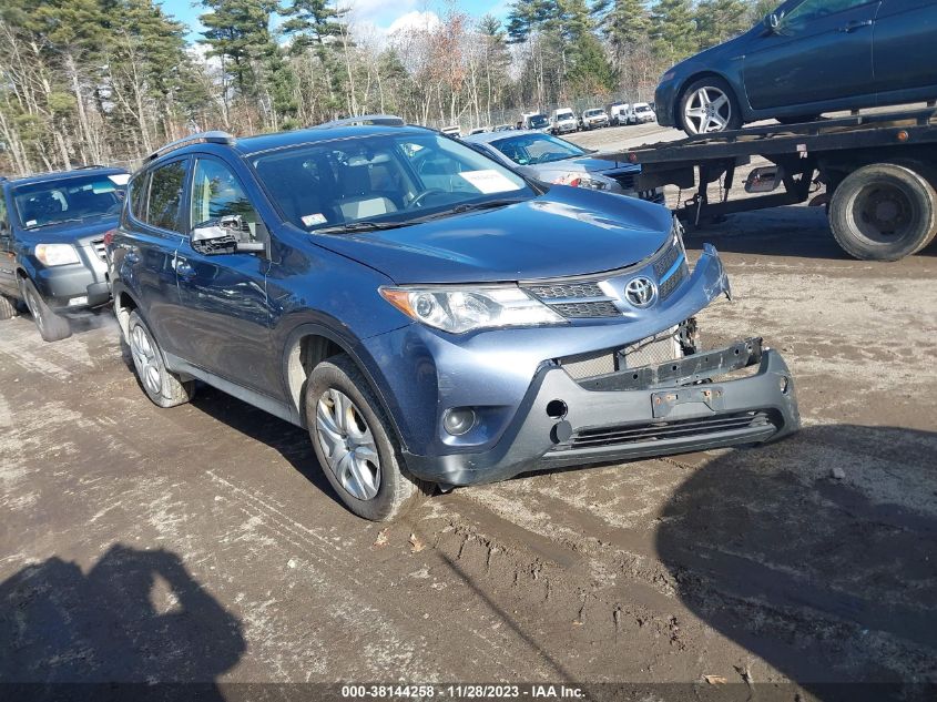 2013 TOYOTA RAV4 LE - JTMBFREV1DD003777
