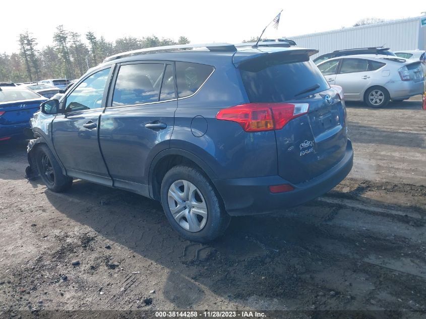 2013 TOYOTA RAV4 LE - JTMBFREV1DD003777