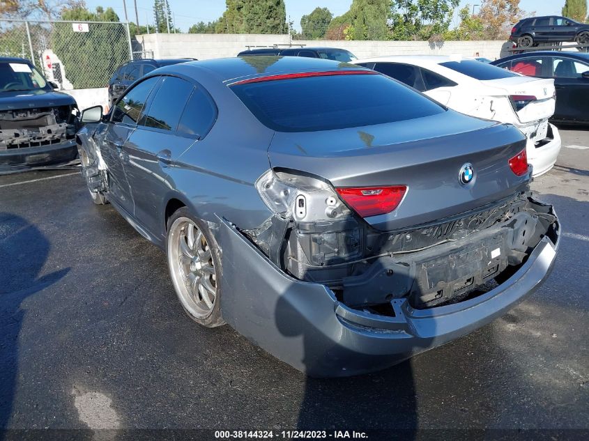 2014 BMW 650I GRAN COUPE WBA6B2C53ED129418