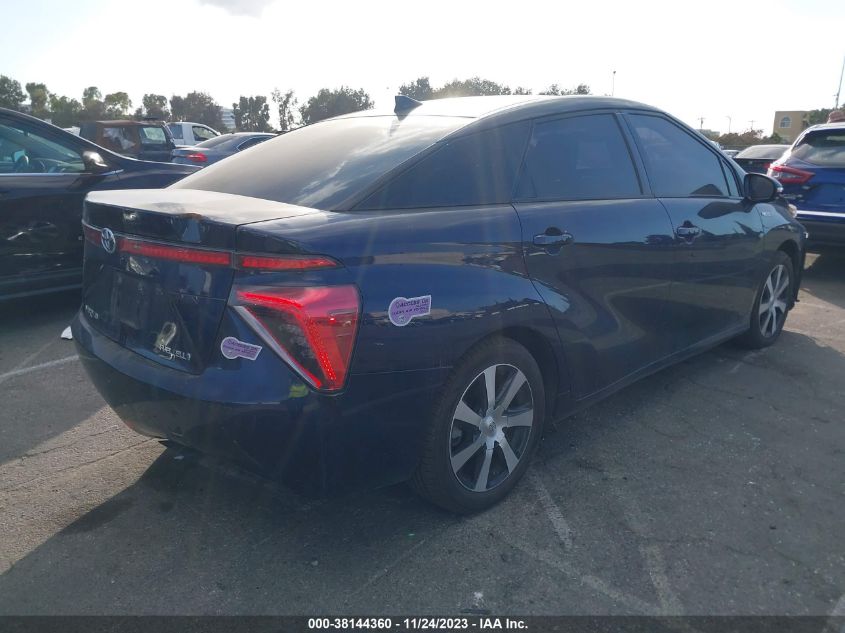 2019 TOYOTA MIRAI JTDBVRBD4KA007366