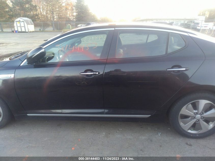 2014 KIA OPTIMA HYBRID EX - KNAGN4AD9E5066210