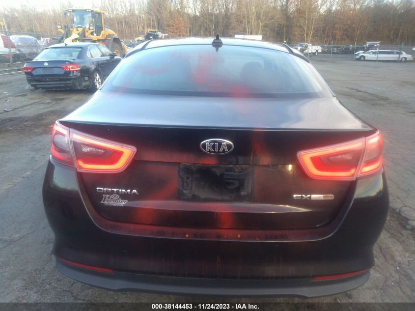 2014 KIA OPTIMA HYBRID EX - KNAGN4AD9E5066210
