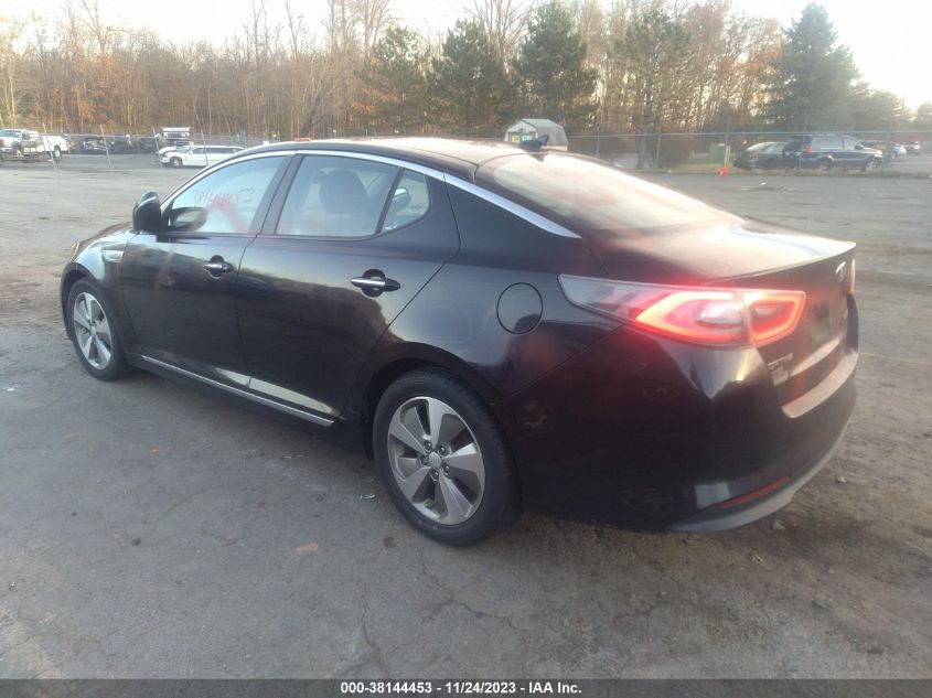 2014 KIA OPTIMA HYBRID EX - KNAGN4AD9E5066210