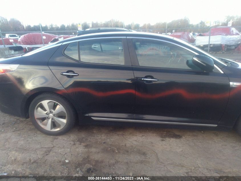 2014 KIA OPTIMA HYBRID EX - KNAGN4AD9E5066210