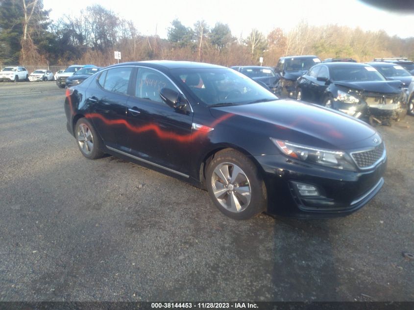 2014 KIA OPTIMA HYBRID EX - KNAGN4AD9E5066210
