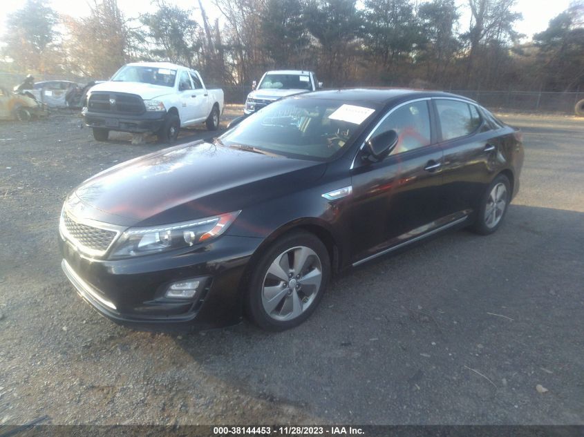 2014 KIA OPTIMA HYBRID EX - KNAGN4AD9E5066210