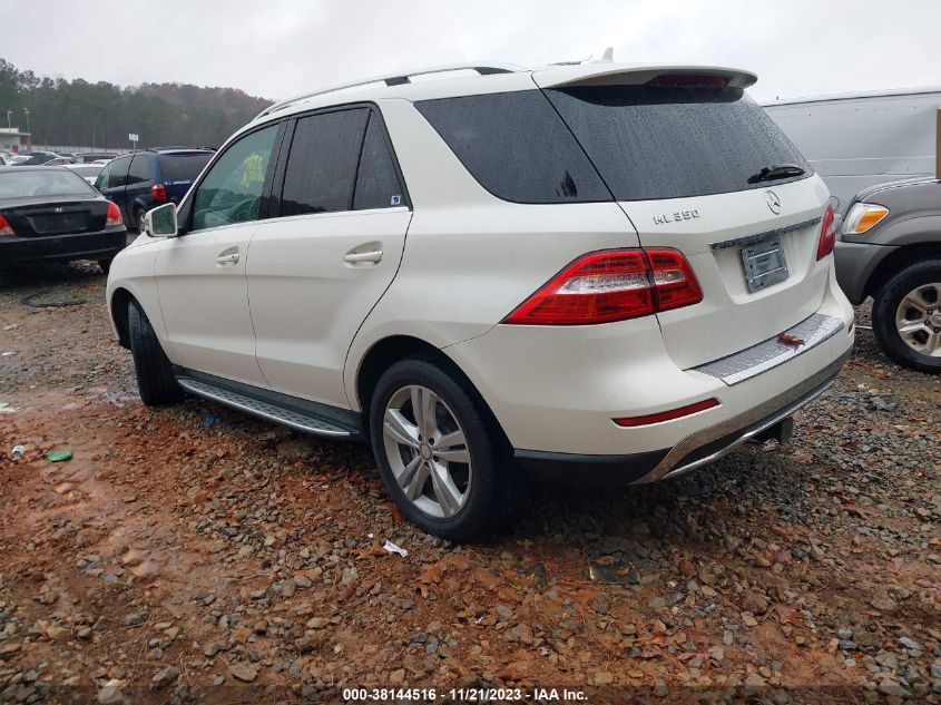 2014 MERCEDES-BENZ ML 350 4JGDA5JB5EA315823