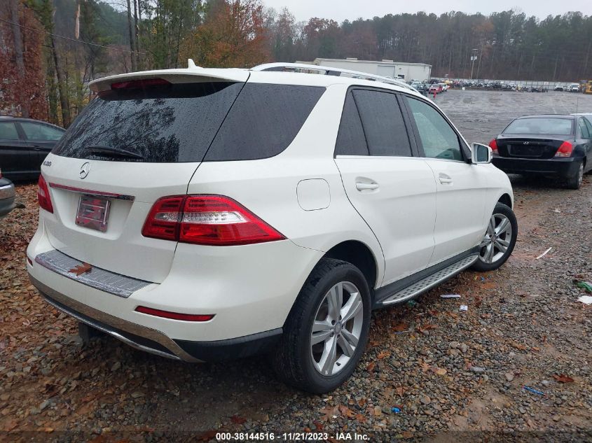 2014 MERCEDES-BENZ ML 350 4JGDA5JB5EA315823