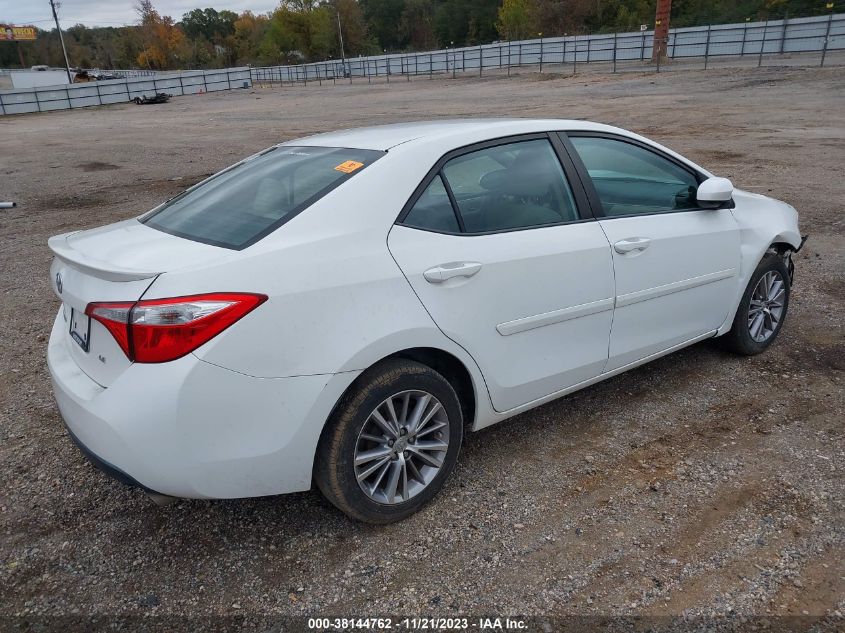 2014 TOYOTA COROLLA L/LE/S/S PLUS/LE PLUS - 5YFBURHE9EP059563