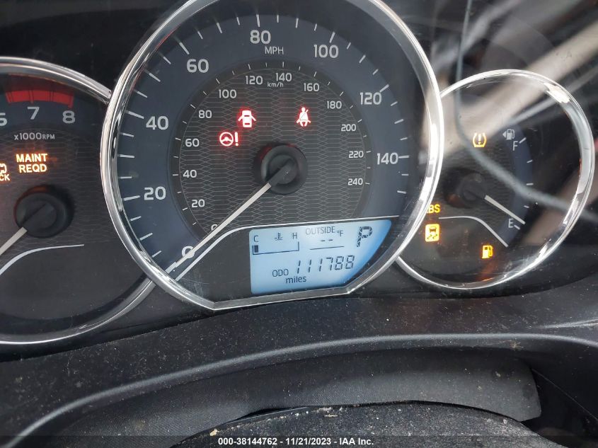 2014 TOYOTA COROLLA L/LE/S/S PLUS/LE PLUS - 5YFBURHE9EP059563