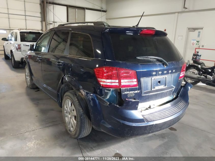 2017 DODGE JOURNEY SE - 3C4PDCAB4HT504554