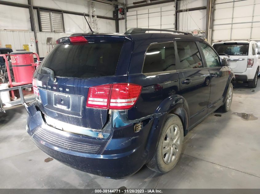 2017 DODGE JOURNEY SE - 3C4PDCAB4HT504554
