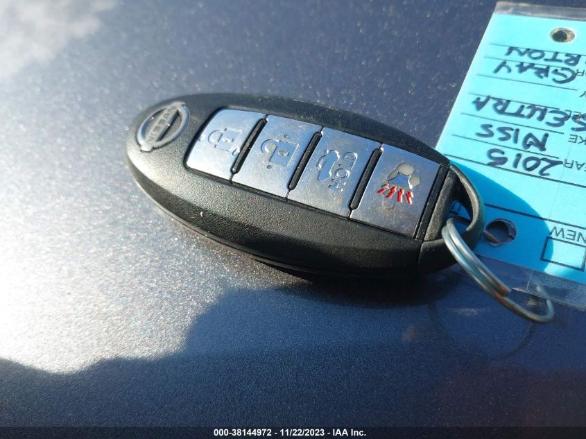 2015 NISSAN SENTRA S/SV/SR/SL - 3N1AB7AP6FY326227